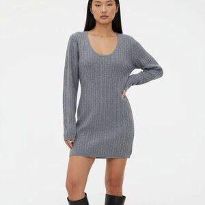 NWT $148 REVOLVE RUMORED Ojai mini cable knit dress S